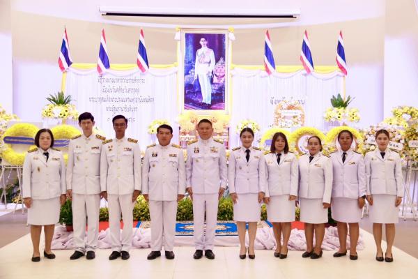 พิธีวางพวงมาลาถวายราชสักการะ เนื่องในวันคล้ายวันสวรรคต พระบาทสมเด็จพระปรเมนทรมหาอานันทมหิดล พระอัฐมรามาธิบดินทร ประจำปี 2568