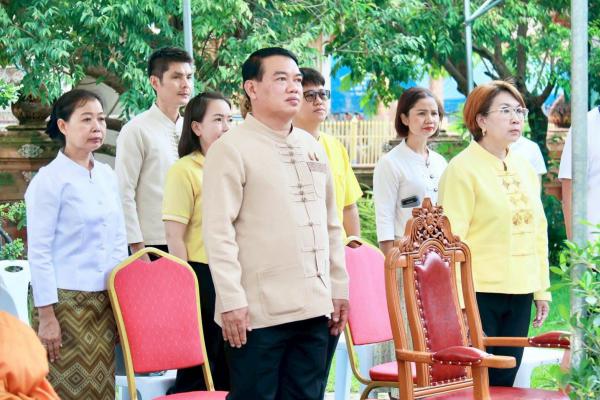 งานป้องกันและแก้ไขปัญหายาเสพติดตามหลักพุทธธรรม ธรรมะสามวัย ห่างไกลยาเสพติด  ประจำปี 2568