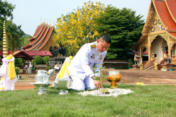 พิธีปลูก พระศรีมหาโพธิทศมราชบพิตร 