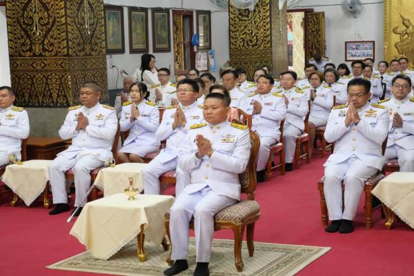 พิธีเจริญพระพุทธมนต์และทำบุญตักบาตร เนื่องในโอกาสวันคล้ายวันประสูติ สมเด็จพระเจ้าลูกเธอ เจ้าฟ้าสิริวัณณวรี นารีรัตนราชกัญญา 